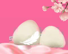 Canfem Triangle Shaped Light Weight Fabric Breast Prosthesis