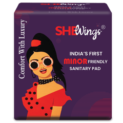 SheWings Rash-Free XXL Sanitary Pads for Women – 315mmUltra-ThinwithSoft Viscose Top Sheet & Wings | 12 Pads for Heavy Flow & Night Use