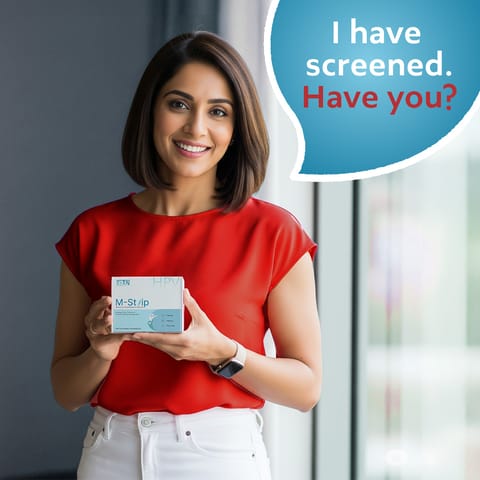 M-Strip™- Cervical Cancer Screening Test | At-Home Self Sampling Test | HPV detection | CDSCO Approved Kit